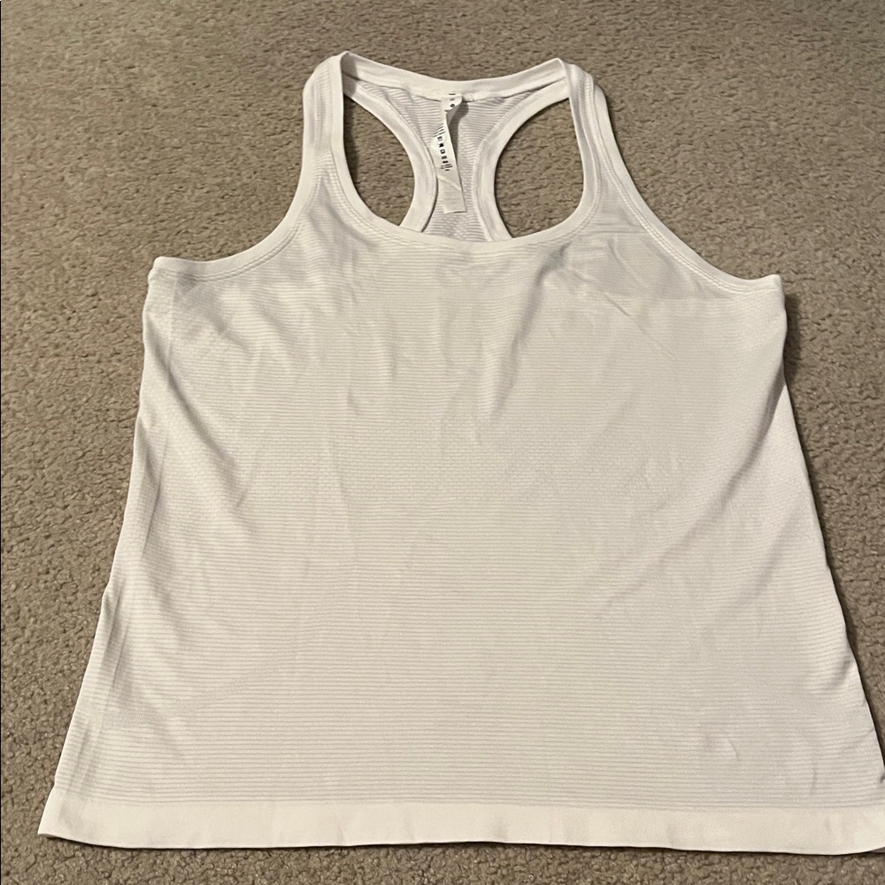 Lululemon White Tank Top